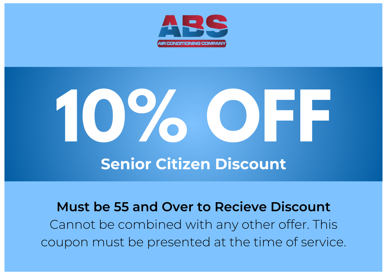 10% OFF Senior Citizen Discount Must be 55 and Over to Receieve Discount Cannot be combined with any other offer. This coupon must be presented at the time of service.